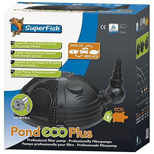 Superfish Pond Eco Plus Remote Control Koi Pond Pump 